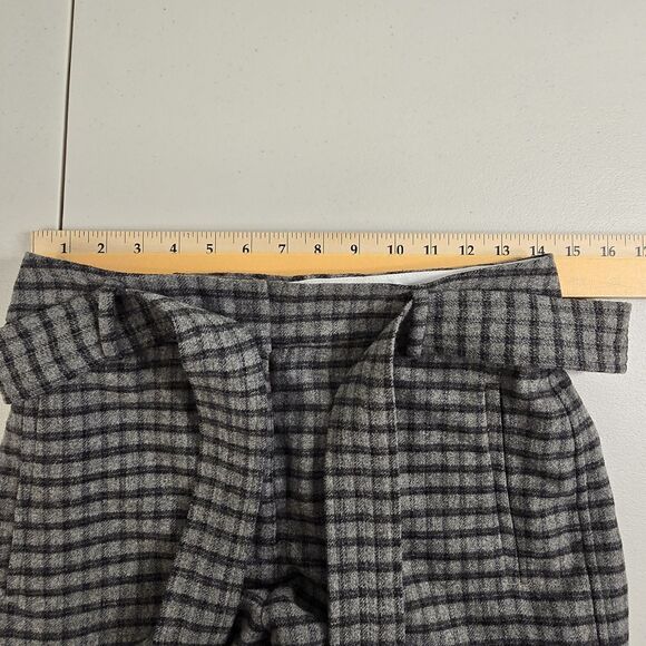 Wilfred Effortless Women Belted Twill Trousers  Pant High-Waisted Wool Size 4 - Picture 4 of 13